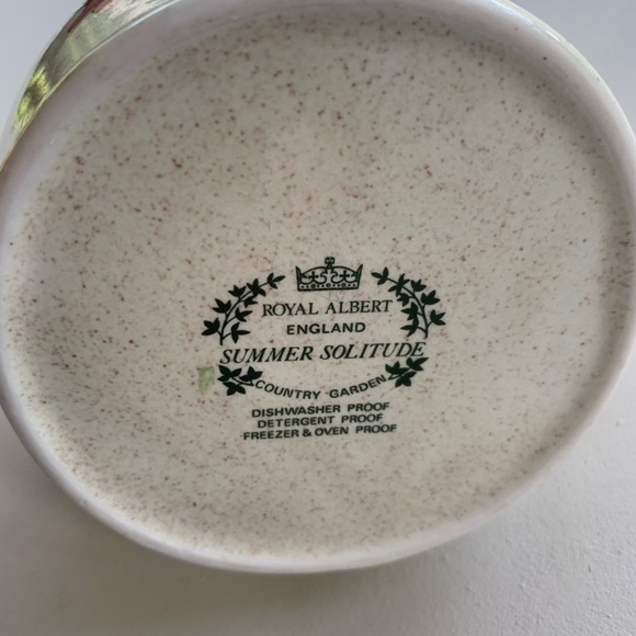 Floral creamer / Milk coffee spout / Vase - Picture 6 of 8